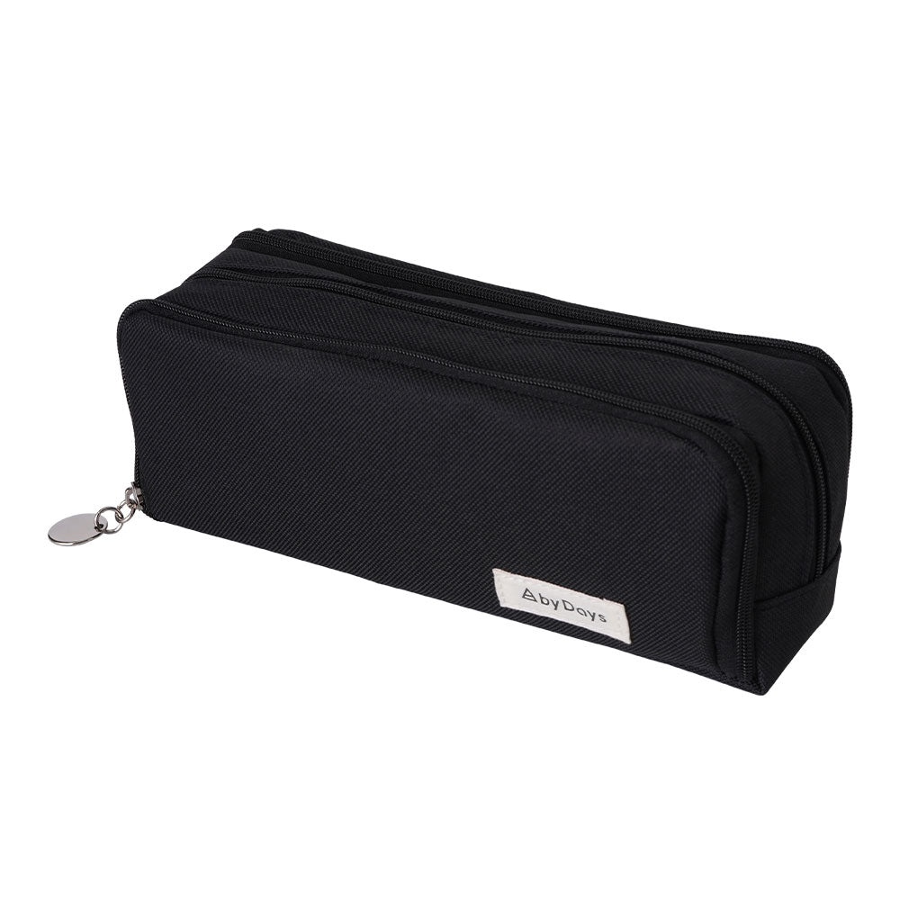 ペンケース 筆箱 ふでばこ 大容量 分類 ポケット ゴムバンド メイク