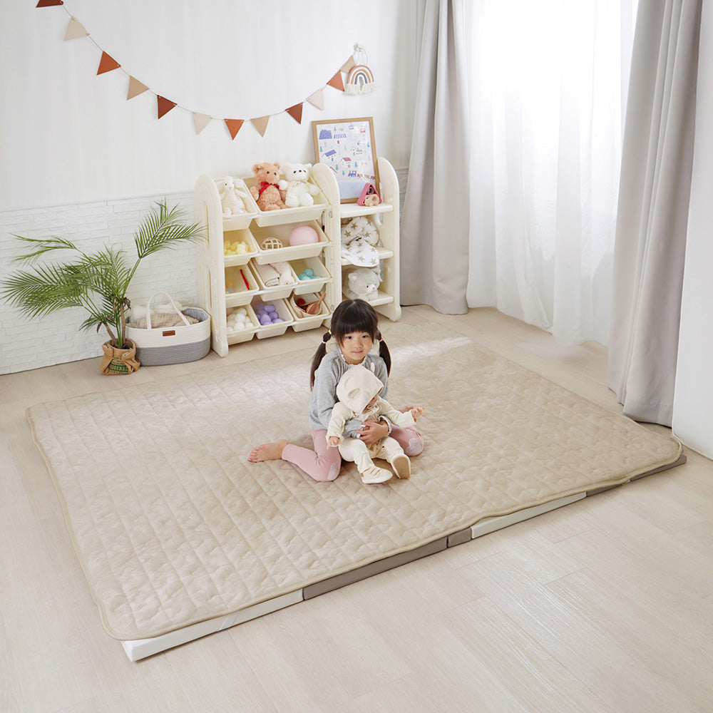 シームレスプレイマット専用カバー（フランネル） 200×160cm – ちゃい