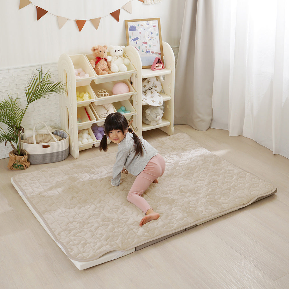 シームレスプレイマット専用カバー（フランネル） 160×120cm
