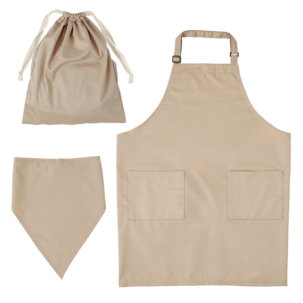 エプロン＆三角巾セット☆ エプロン＆三角巾セット – ちゃいなび Online Shop