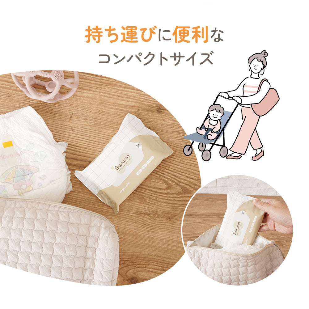 持ち運びに便利なコンパクトサイズ