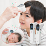 CHINAVI デジタル非接触体温計 JPD-FR409-C 医療機器認証取得 おでこ 耳 大人 子供